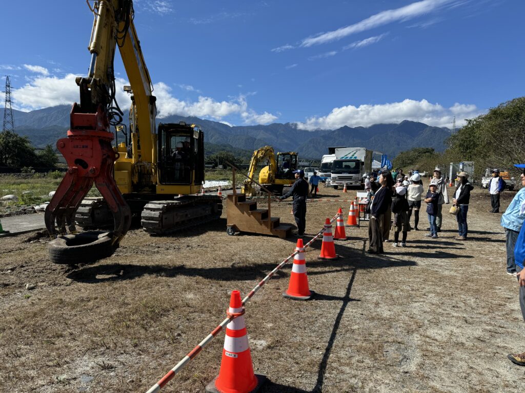 建設重機試乗会